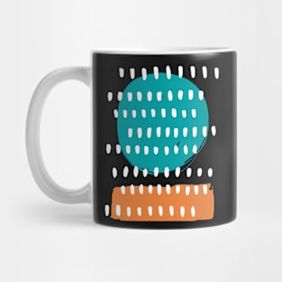 Geometric Dots Mug